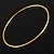 Textured And Polished Metal Bangles- Set of 14 (Gold Tone) - view 4