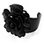 Stunning Black Rose Metal Cuff Bangle - view 8