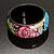 Multicoloured Floral Resin Bangle - view 3