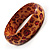 Leopard Print Wood Fashion Bangle - view 3