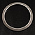 Slim Stainless Steel Mesh Bangle Bracelet - view 10