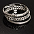 Patterned Metal Bangles - Set of 3 (Silver Tone) - view 11