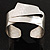 Hammered Stainless Steel Tribal Sail Cuff-Bangle - view 7
