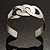 Tripple Ring Unity Stainless Steel Cuff Bangle - view 3