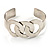 Tripple Ring Unity Stainless Steel Cuff Bangle - view 10