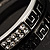 Greek Style Crystal Hinged Bangle Bracelet (Silver Tone) - view 10