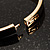 Gold Plated CZ Bangle Bracelet - view 9
