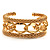 Gold Plated Mesh Chain Flex Bangle Bracelet - view 8
