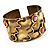 'The Beginning Of Life' Chunky Ethnic Cuff Bangle - view 9