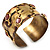 'The Beginning Of Life' Chunky Ethnic Cuff Bangle - view 10