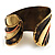 'Egyptian Style' Wide Ethnic Cuff Bangle - view 6