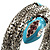 Silver Plated Diamante Snake Flex Bangle Bracelet - view 4