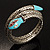 Silver Plated Diamante Snake Flex Bangle Bracelet - view 13