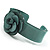 Pale Green  Acrylic Rose Cuff Bangle - view 3