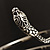 Antique Silver Snake Armlet Bangle - view 4