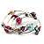 Silver-Tone Beaded Multistrand Flex Bracelet (Multicoloured) - view 9