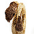 Dazzling Coil Flex Snake Bangle Bracelet (Gold Tone) - view 7