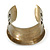 Burn Gold Effect Cuff Bracelet - 5.5cm Width/ 19cm Length - view 6