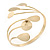 Polished Gold Tone 'Teardrops' Upper Arm, Armlet Bracelet - Adjustable - view 10