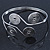 Greek Style Swirl Upper Arm, Armlet Bracelet In Silver Plating - Adjustable - view 7