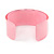 Light Pink/ Pale Blue 'OMG' Acrylic Cuff Bracelet Bangle (Kids/ Teen Size) - 16cm L - view 4