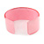 Light Pink/ Pale Blue 'BFF' Acrylic Cuff Bracelet Bangle (Kids/ Teen Size) - 16cm L - view 4