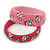PINK COOKIE IN BOX Set Of Two Pink, Skull, Acrylic Slip-On Bangles - 18cm L - view 8