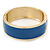 Navy Blue Enamel Magnetic Bangle Bracelet - 19cm L - view 5