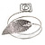 Antique Silver Leaf and Square Motif Upper Arm, Armlet Bracelet - 27cm L - view 17