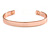 Copper Classic Men Women Magnetic Cuff Bracelet - Adjustable Size - 7½" (19cm ) - view 3