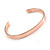 Copper Classic Men Women Magnetic Cuff Bracelet - Adjustable Size - 7½" (19cm ) - view 5