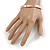 Copper Classic Men Women Magnetic Cuff Bracelet - Adjustable Size - 7½" (19cm ) - view 2