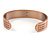 Men Women Our Father The Lord's Prayer Engraved Copper Magnetic Cuff Bracelet - Adjustable Size - view 4