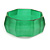 Apple Green Multifaceted Acrylic Bangle Bracelet - (Medium) - up to 19cm L - view 4