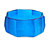 Royal Blue Multifaceted Acrylic Bangle Bracelet - (Medium) - up to 19cm L - view 5