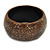 Chunky Wide Brown Shell Bangle Bracelet - 18cm L/ Medium - view 9