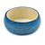 Sky Blue Acrylic Bangle Bracelet - 20cm L/ Large - view 3