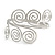 Greek Style Twirl Polished Upper Arm, Armlet Bracelet In Silver Tone - Adjustable - view 4