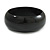 Black Wood Bangle Bracelet - Medium - up to 18cm L (Possible Natural Irregularities) - view 3