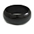 Black Wood Bangle Bracelet - Medium - up to 18cm L (Possible Natural Irregularities) - view 4