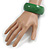Green Wood Bangle Bracelet - Medium - up to 18cm L(Possible Natural Irregularities) - view 2