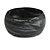 Off Round Blurred Black/ White Acrylic Bangle Bracelet Matte Finish - Medium Size - view 3