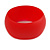 Acrylic Bangle Bracelet In Red Matte Finish - Medium Size - view 4