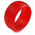 Acrylic Bangle Bracelet In Red Matte Finish - Medium Size - view 6