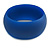 Acrylic Bangle Bracelet In Navy Blue Matte Finish - Medium Size - view 4
