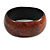 Brown Wood Bangle Bracelet(Possible Natural Irregularities) - Medium - view 5
