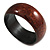Brown Wood Bangle Bracelet(Possible Natural Irregularities) - Medium - view 2