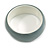 Grey Acrylic Off Round Bangle Bracelet - Medium Size - view 4