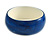 Blue Acrylic Off Round Bangle Bracelet - Medium Size - view 4