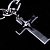 Stunning Multi Cross Charm Silver Link Bracelet - view 2